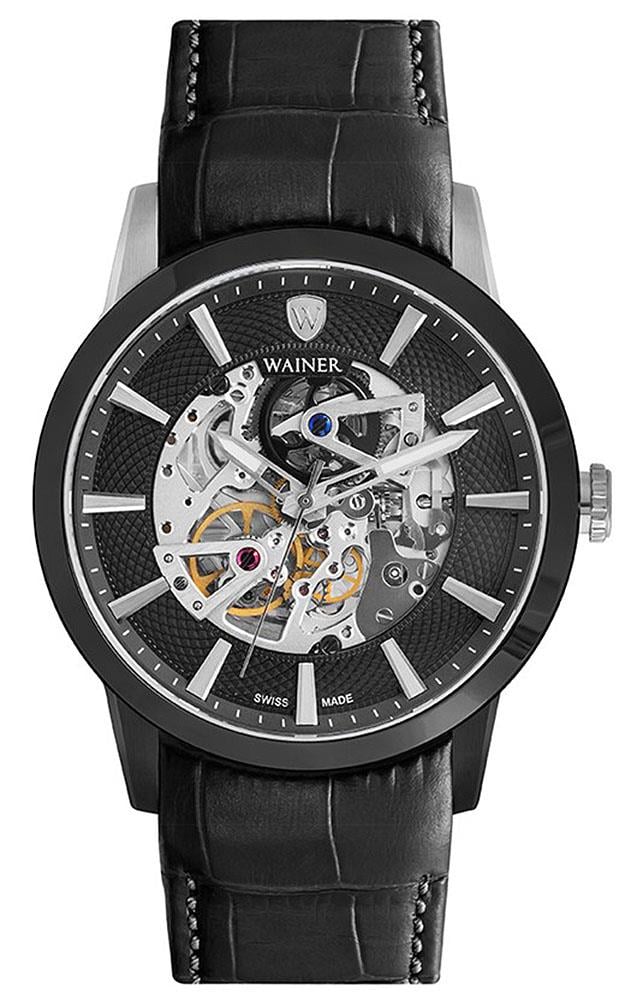 Wainer WA.25570-A Erkek Kol Saati , Swiss Made , Safir Cam , Otomatik Wainer WA.25570-A Erkek Kol Saati , Swiss Made , Safir Cam , Otomatik | Gözlüğün Adresi 