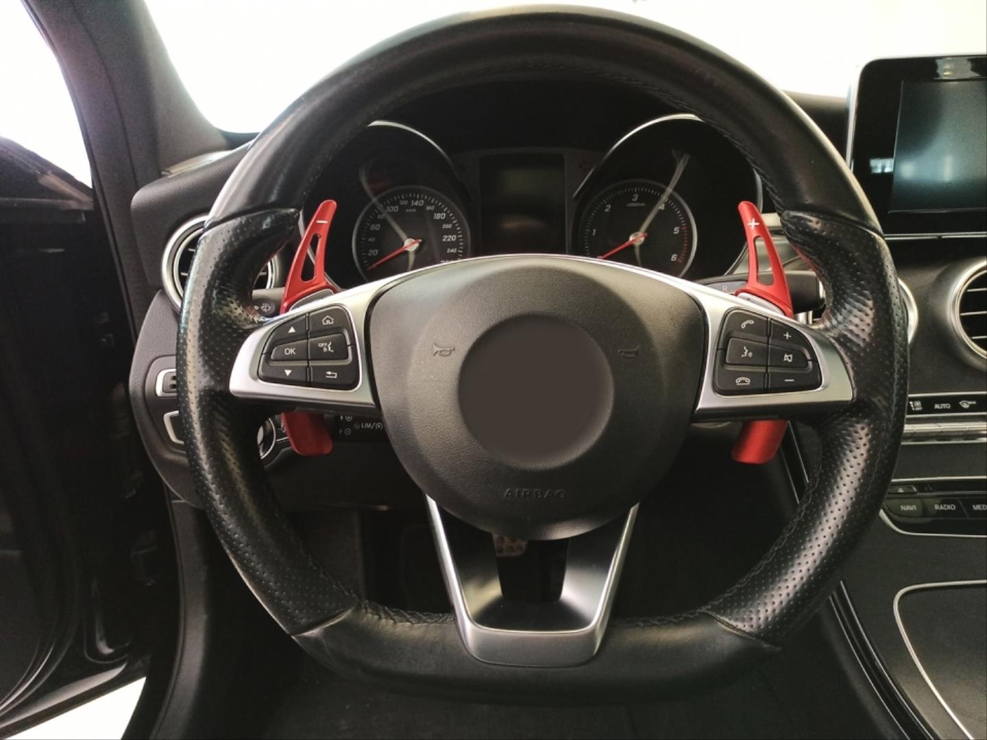 2015+  C- GLC- GLE- S- CLA- GLA  SERISI IÇIN UYUMLU PADDLE SHIFT (F1 VITES KULAKCIK)  KIRMIZI