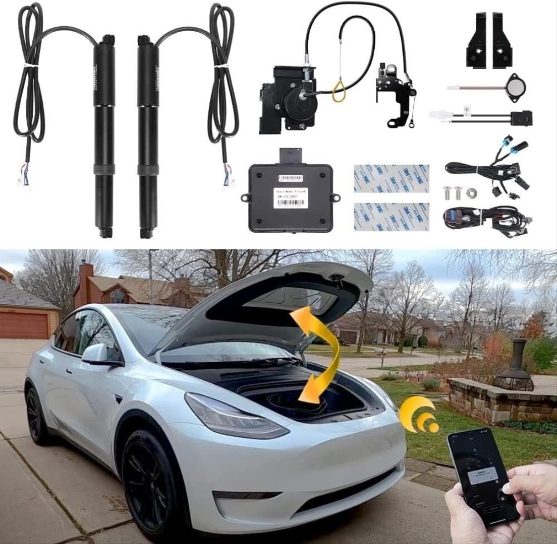 2025+ TESLA MODEL Y İÇİN ELEKTRİKLİ AÇILIR KAPUT