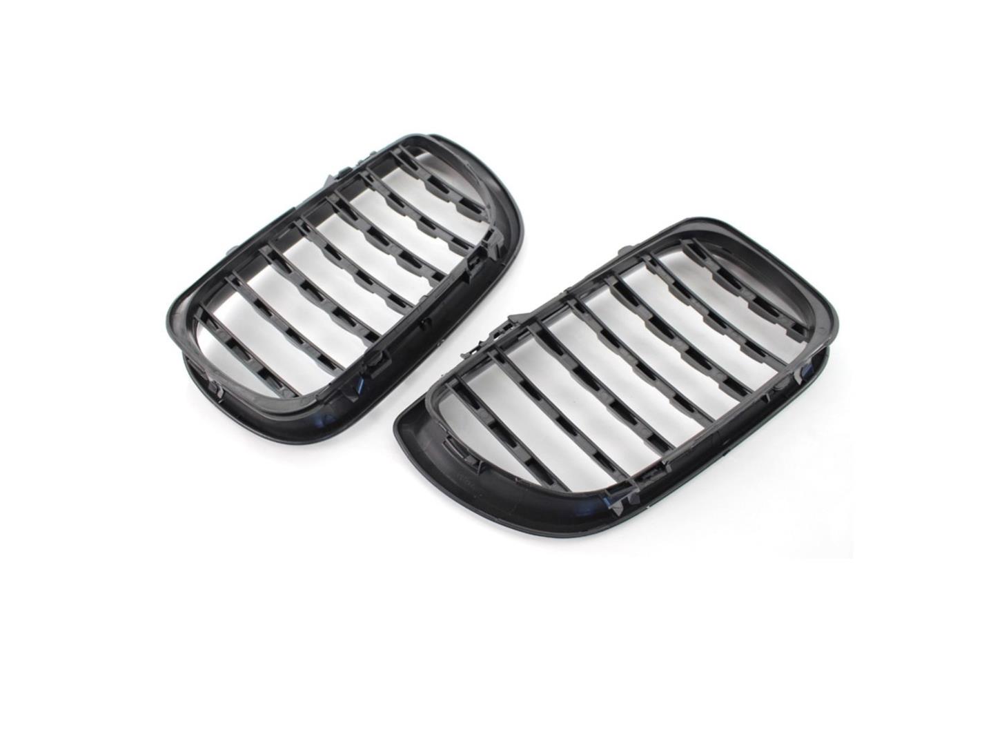 3 SERISI 2002-2004 E46 IÇIN UYUMLU DIAMOND PANJUR (BÖBREK)  PIANO BLACK  ÇERÇEVE 
