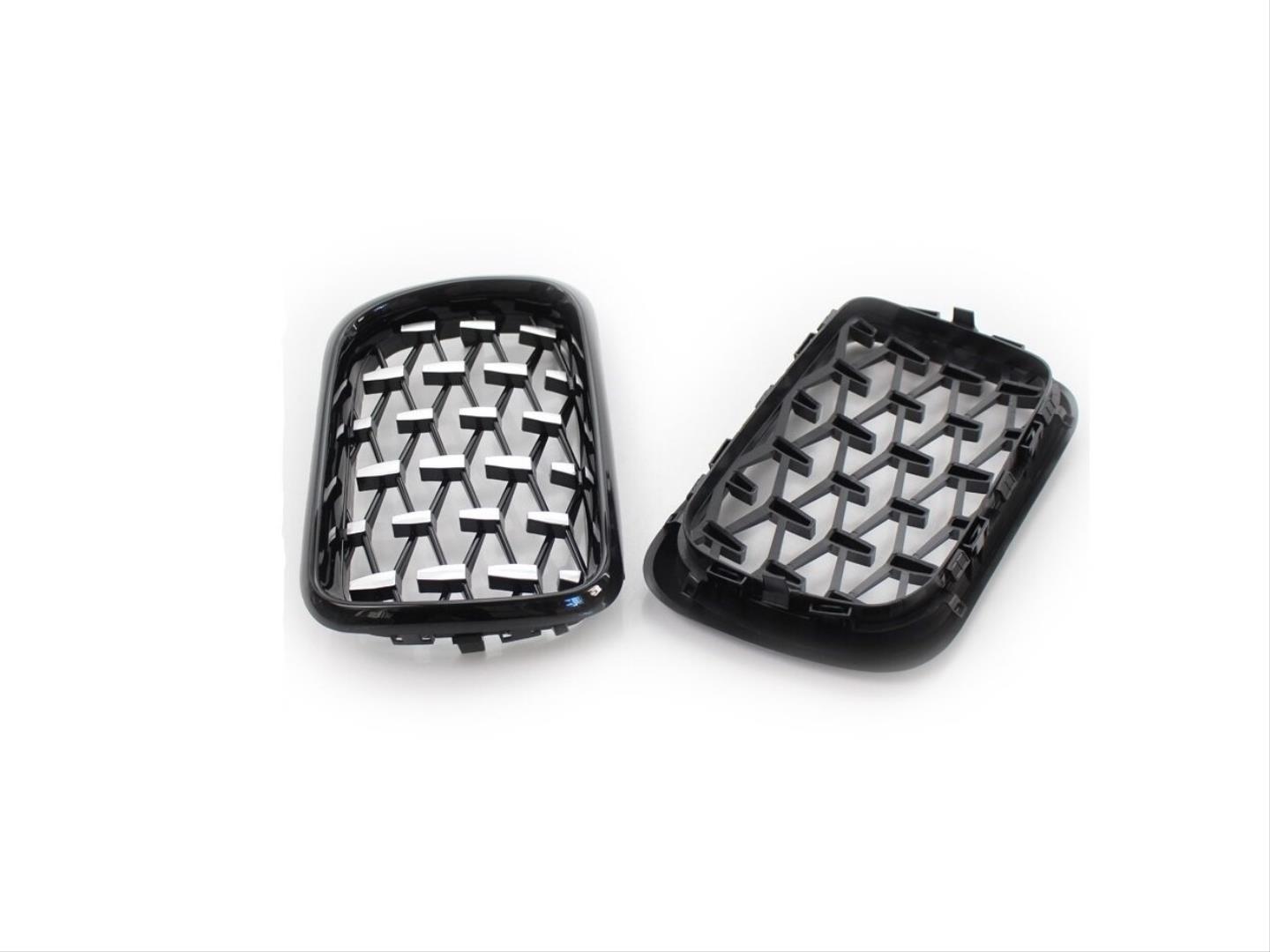 3 SERISI E36 1997-1999 IÇIN UYUMLU DIAMOND PANJUR (BÖBREK) PIANO BLACK  ÇERÇEVE 