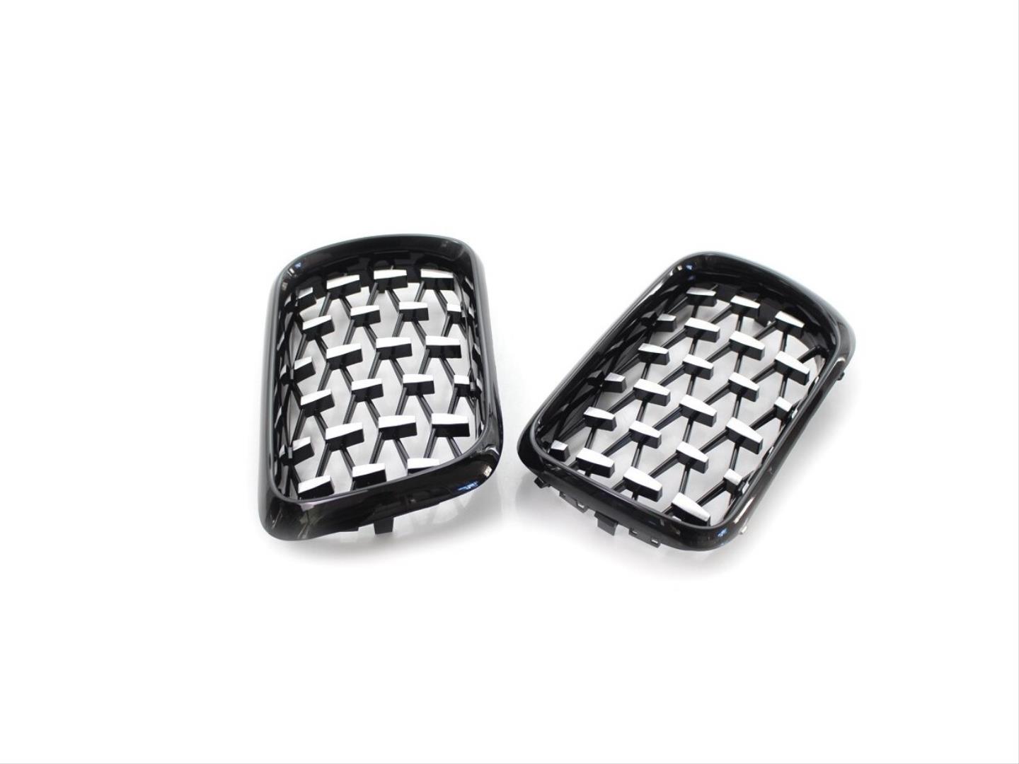 3 SERISI E36 1997-1999 IÇIN UYUMLU DIAMOND PANJUR (BÖBREK) PIANO BLACK  ÇERÇEVE 
