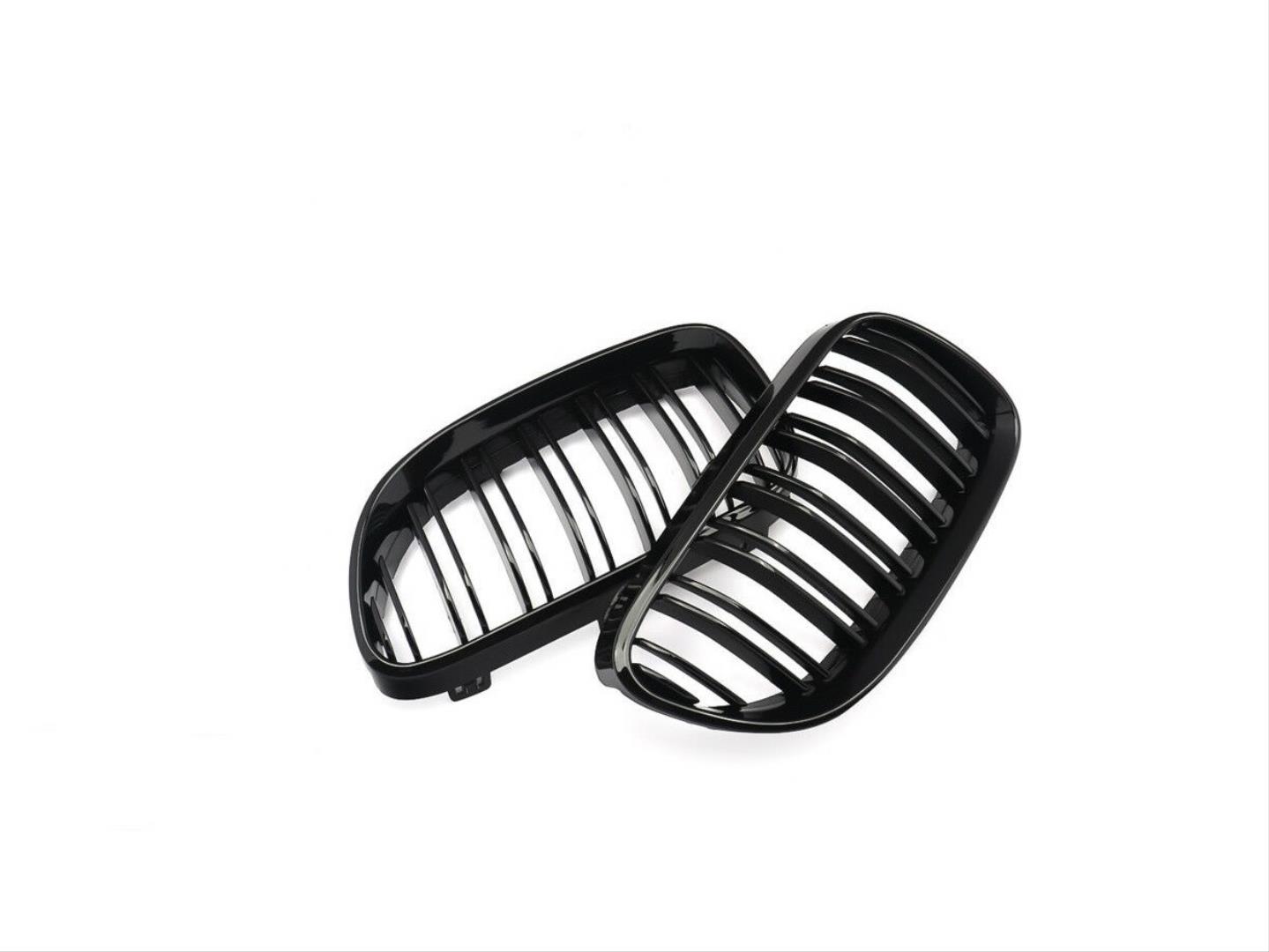 3 SERISI E92 2010-2013 IÇIN UYUMLU M3 GÖRÜNÜM PANJUR (CIFT CIZGI BÖBREK) PIANO BLACK (MAKYAJLI KASA)