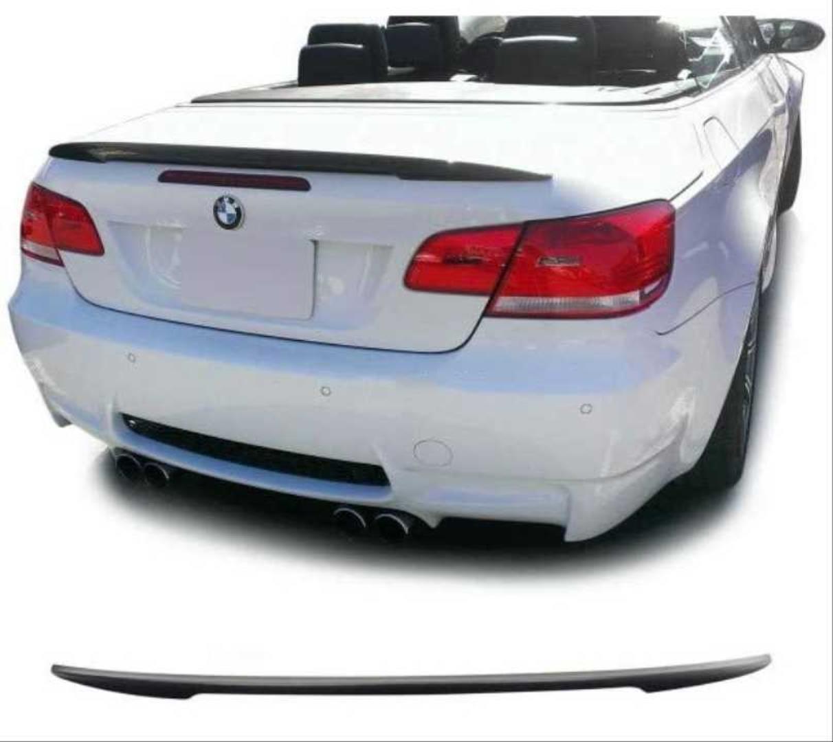 3 SERISI E93 IÇIN UYUMLU SPOILER - PIANO BLACK (PARLAK SIYAH)