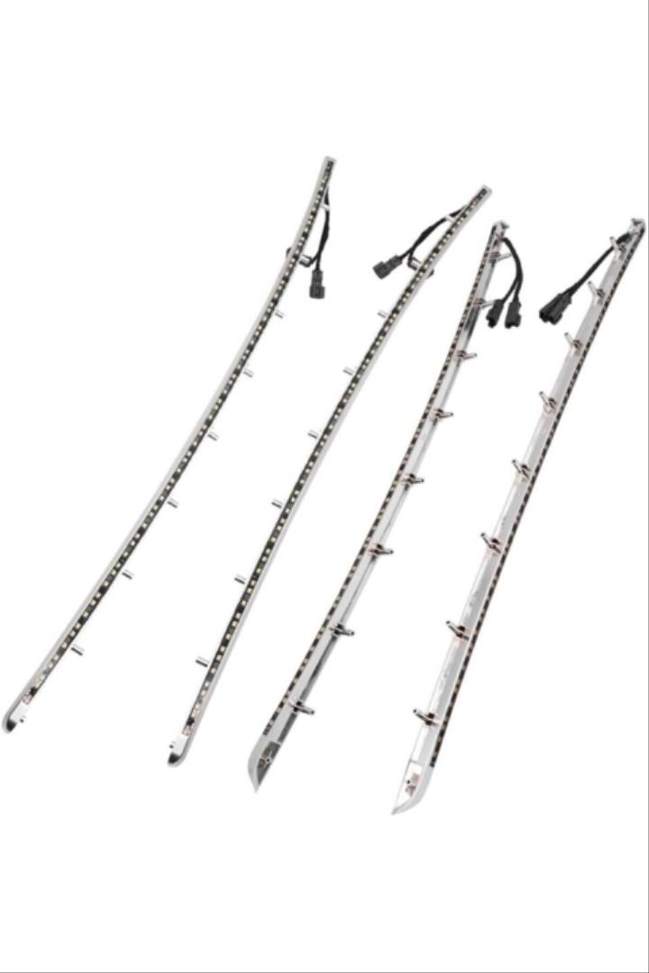 3 SERISI F30 IÇIN UYUMLU  AMBIANS SET (KLIMA PANEL VE KAPILAR) - SILVER RENK  