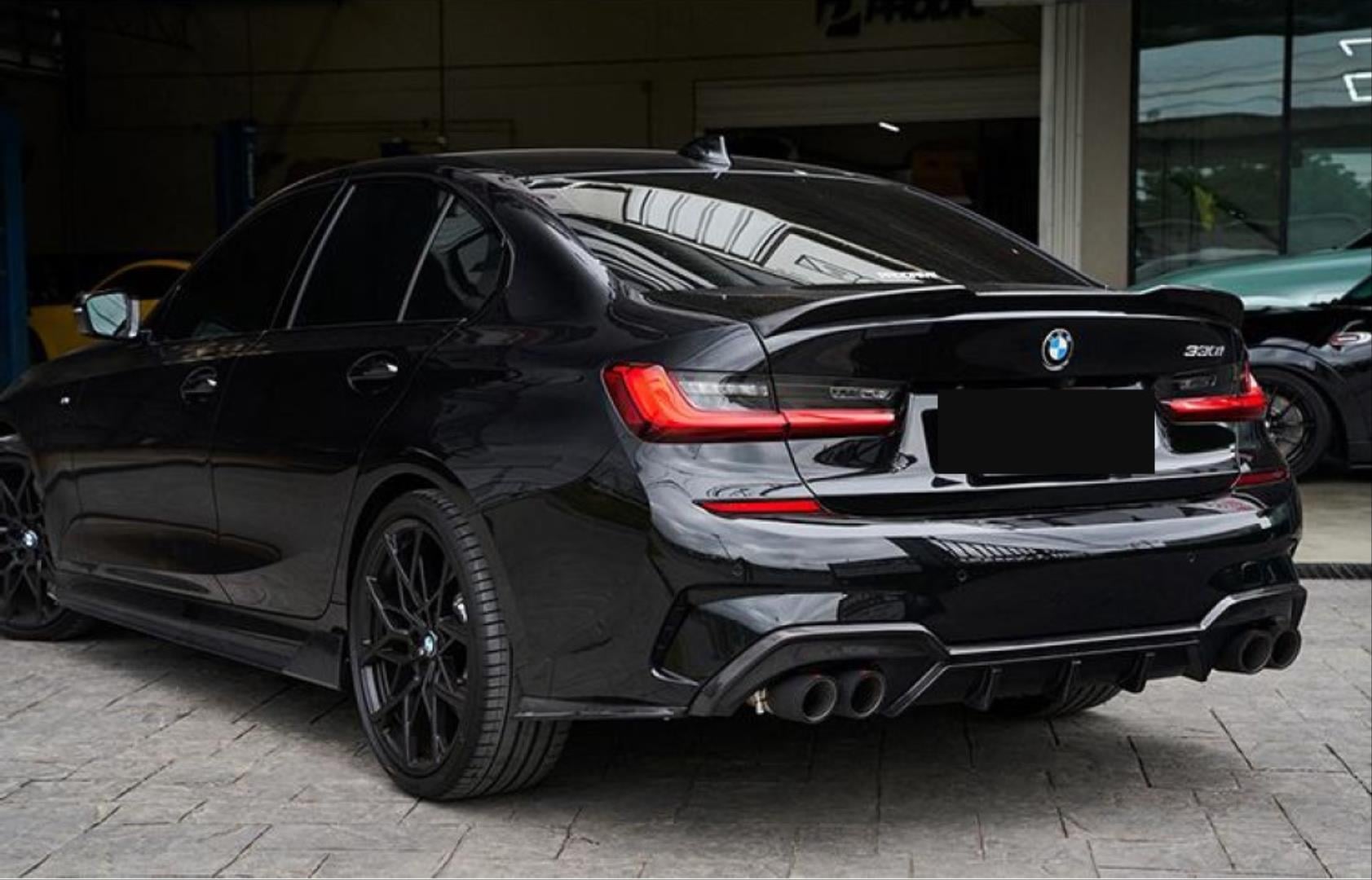 3 SERISI G20 2019+ IÇIN UYUMLU M4 GÖRÜNÜM SPOILER    - PIANO BLACK (PARLAK SIYAH) 