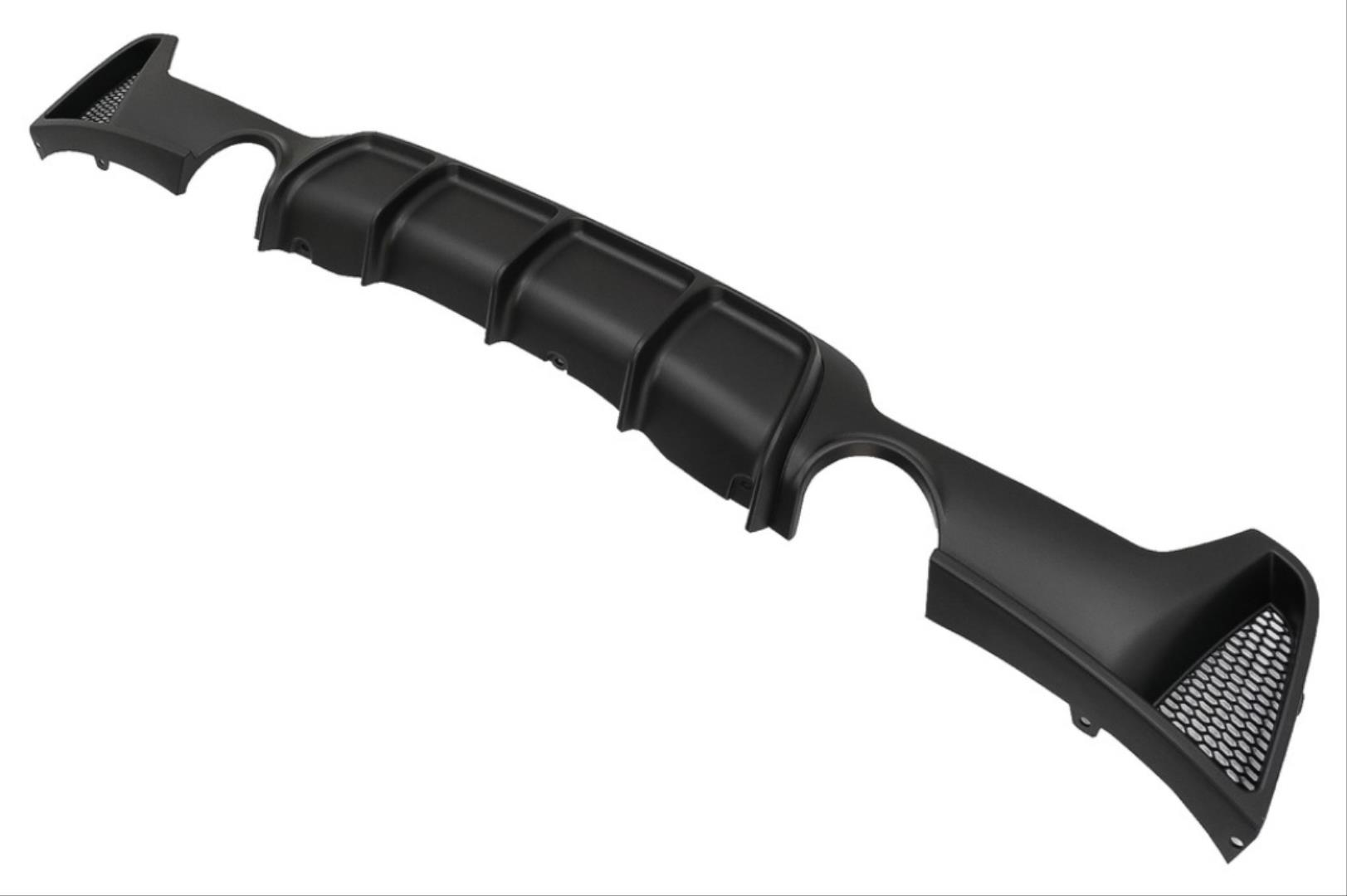 4 SERISI F32-F36 2014-2020 UYUMLU M DIFUZOR CIFT CIKIS INCE PIANO BLACK