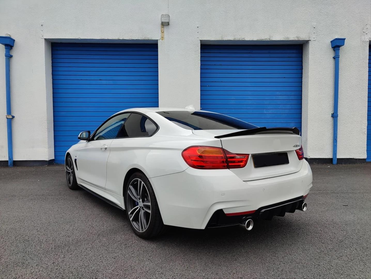 4 SERISI(2013-2019) F32 (2 KAPI) IÇIN UYUMLU M4 SPOILER - PIANO BLACK (PARLAK SIYAH)