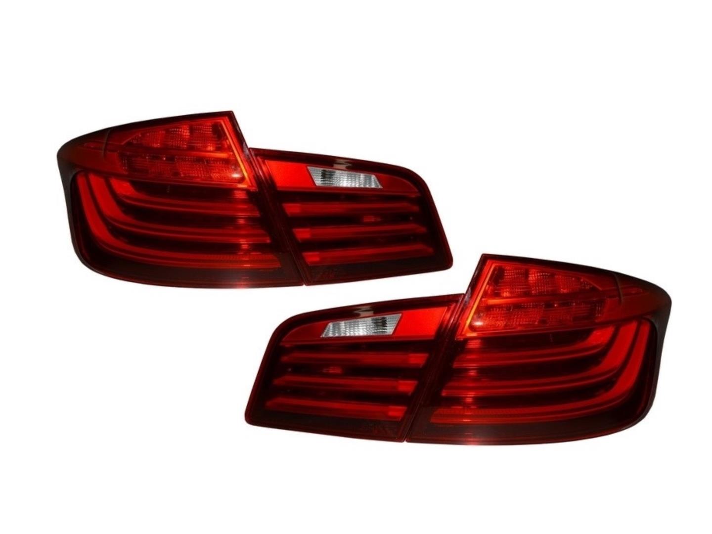 5 SERİSİ F10 2010-2016  İÇİN LCİ MAKYAJLI LED STOP - KIRMIZI  