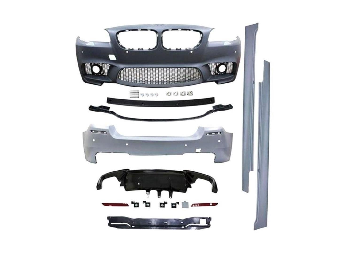 5 SERISI F10 2010-2017 İÇİN UYUMLU M5 GÖRÜNÜM BODY KIT SIS YUVALI