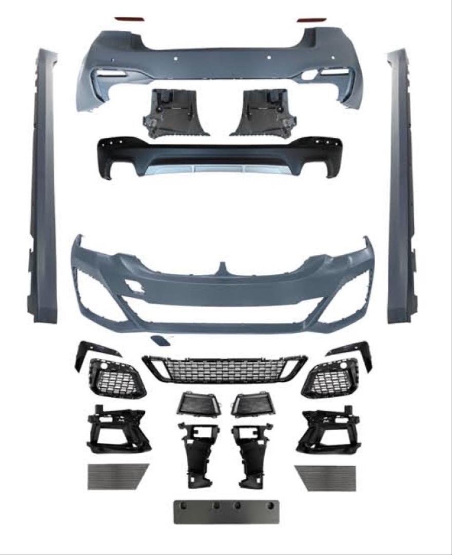 5 SERISI G30 2018-2020 IÇIN UYUMLU 2020+ FACELIFT M-TECH BODY KIT  (FAR DEĞİŞİM GEREKTİRMEZ)
