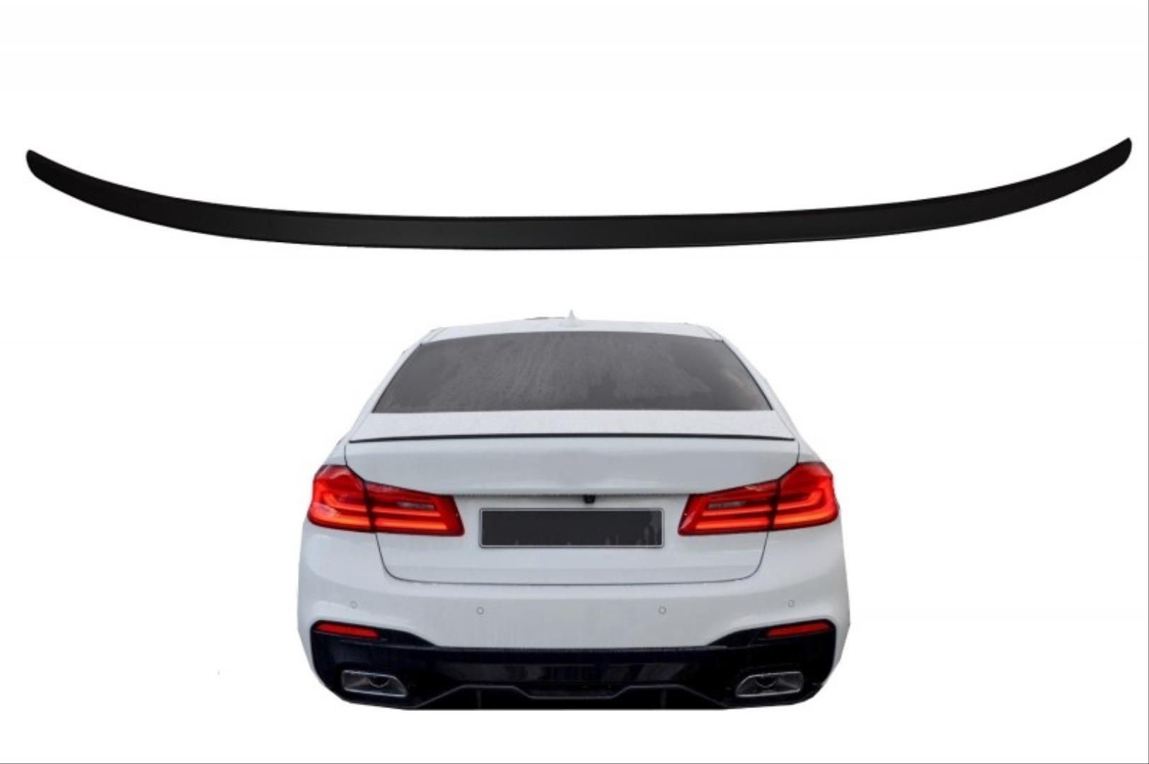 5 SERISI G30 IÇIN UYUMLU MT SPOILER - PIANO BLACK (PARLAK SIYAH)
