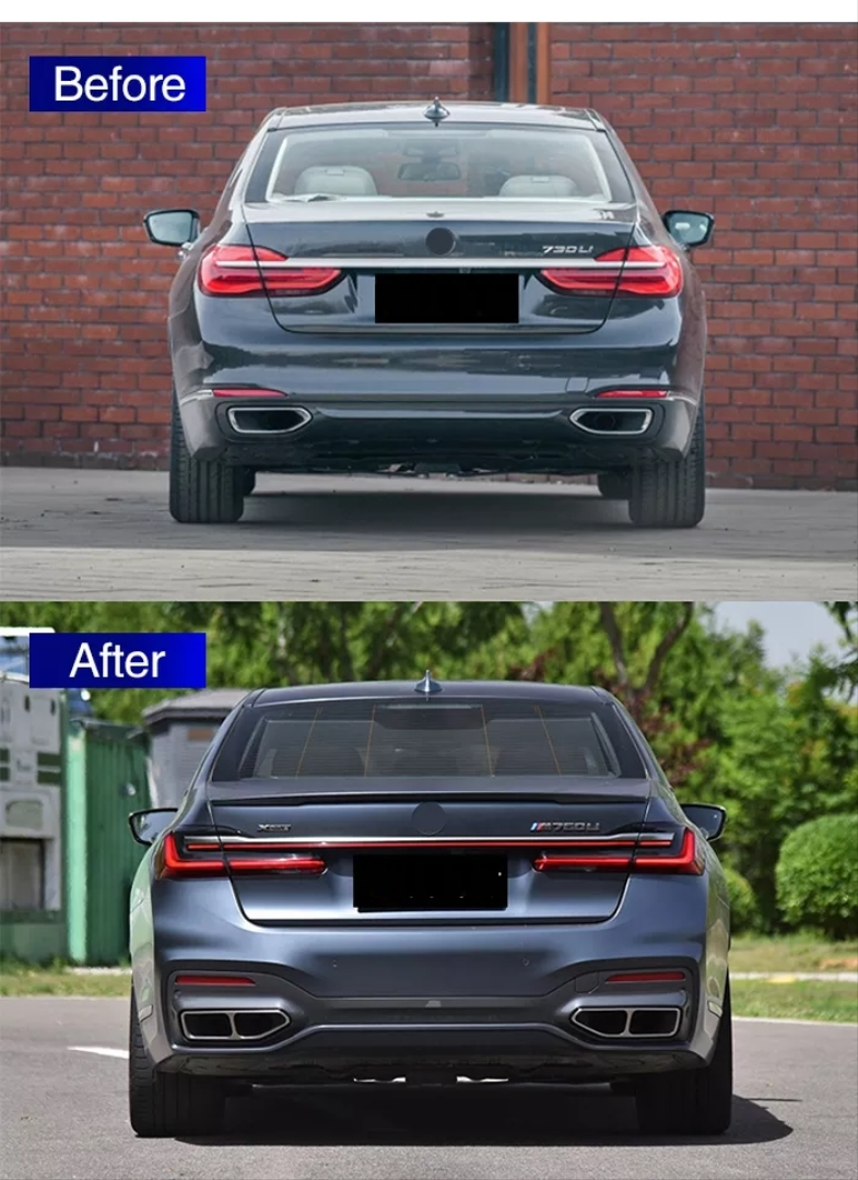 7 SERISI G11 TO G12 FACELIFT BODY KIT  (FAR STOP BAGAJ ÇAMURLUK KAPUT DAHIL)     