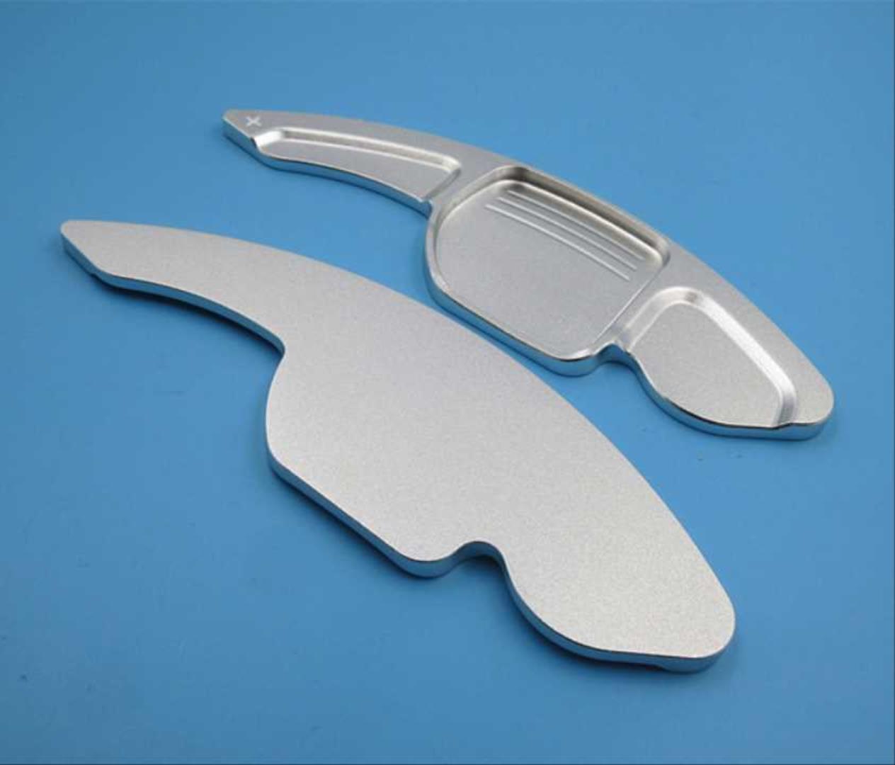 A3 & A4 & A5 2013-2016 IÇIN UYUMLU PADDLE SHIFT (F1 VITES KULAKÇIK)  - SILVER 