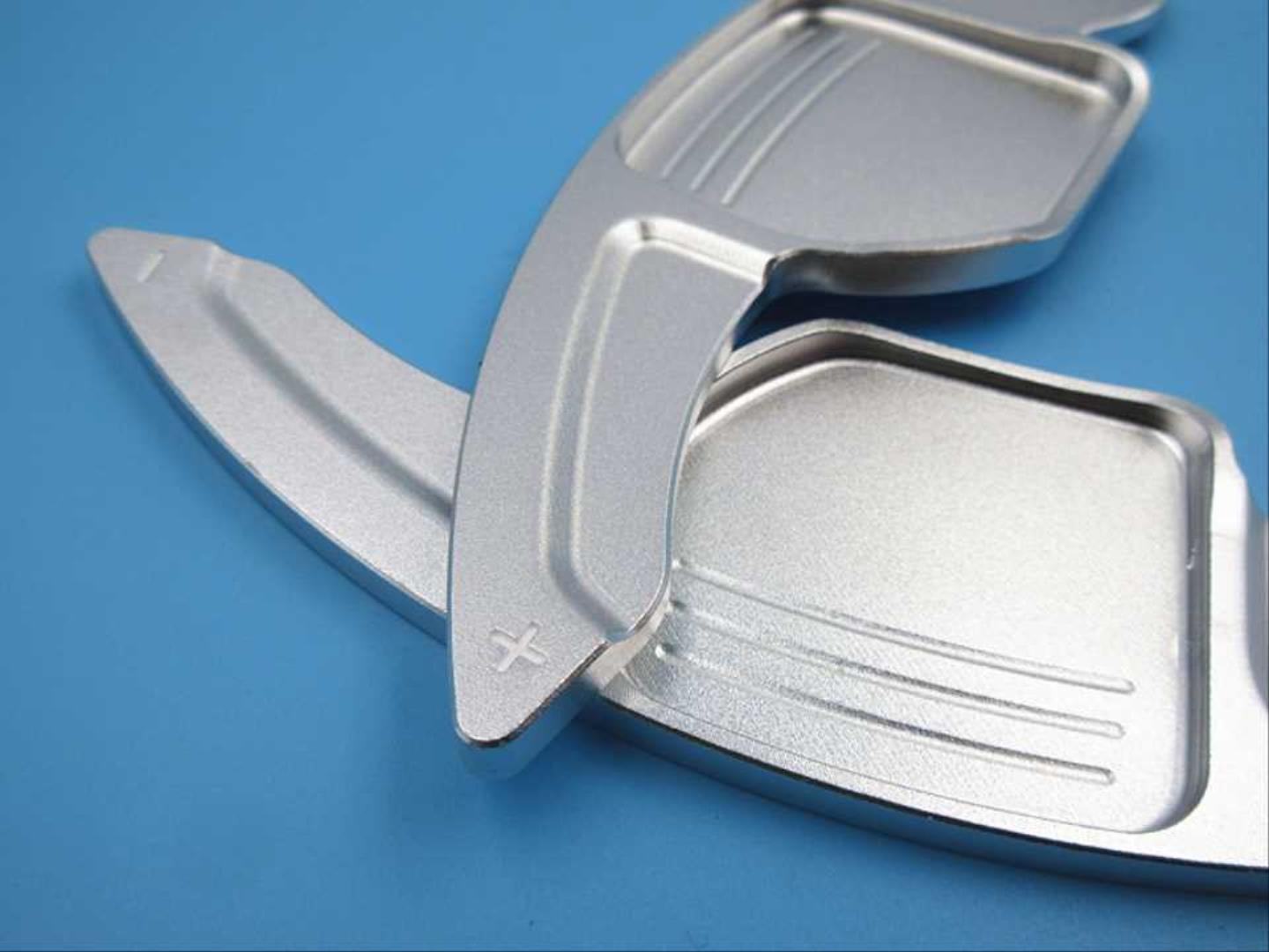 A3 & A4 & A5 2013-2016 IÇIN UYUMLU PADDLE SHIFT (F1 VITES KULAKÇIK)  - SILVER 
