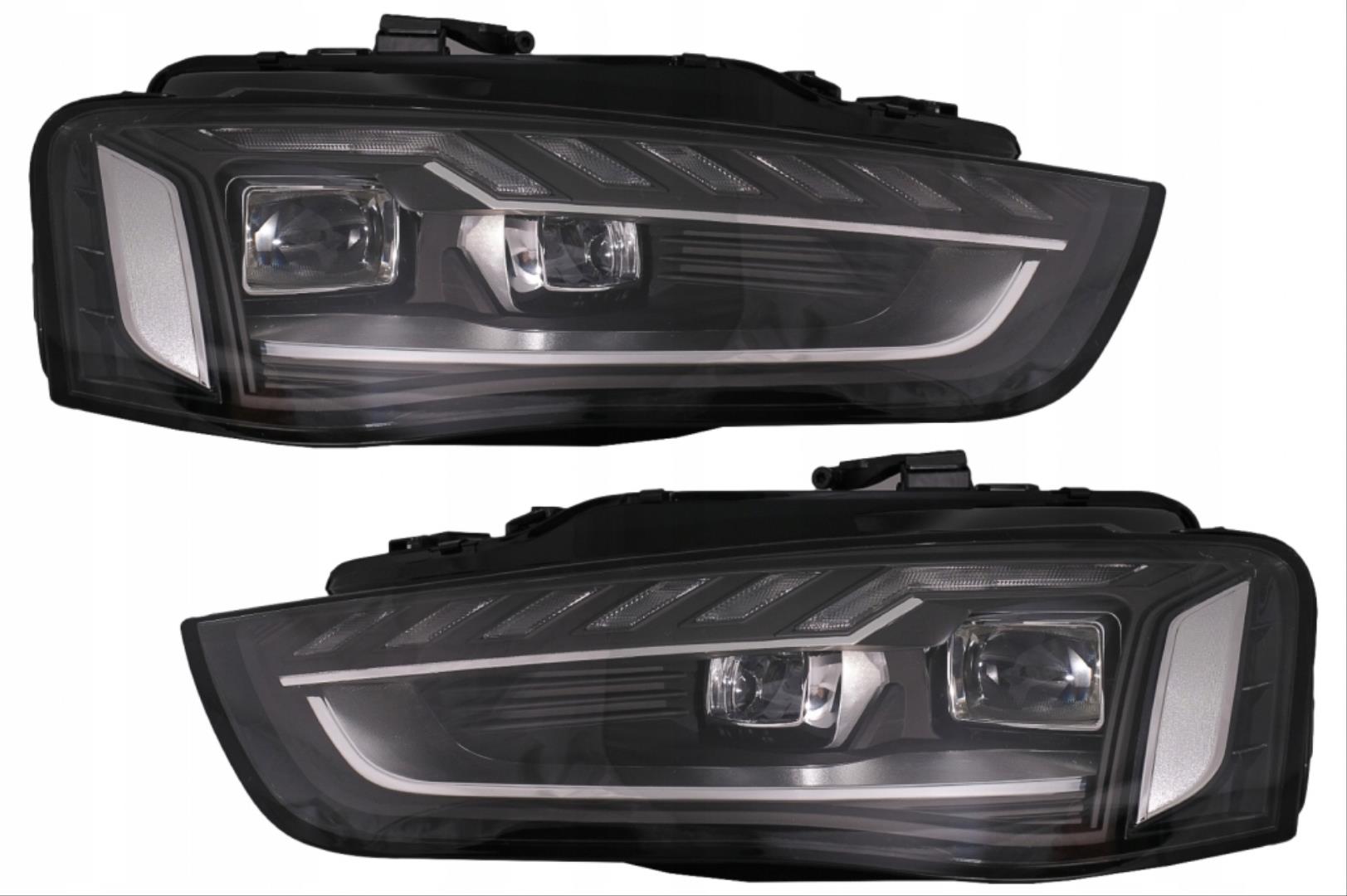 A4 2012-2015 IÇIN UYUMLU LED FAR (FULL LED - 2019+ GÖRÜNÜM)