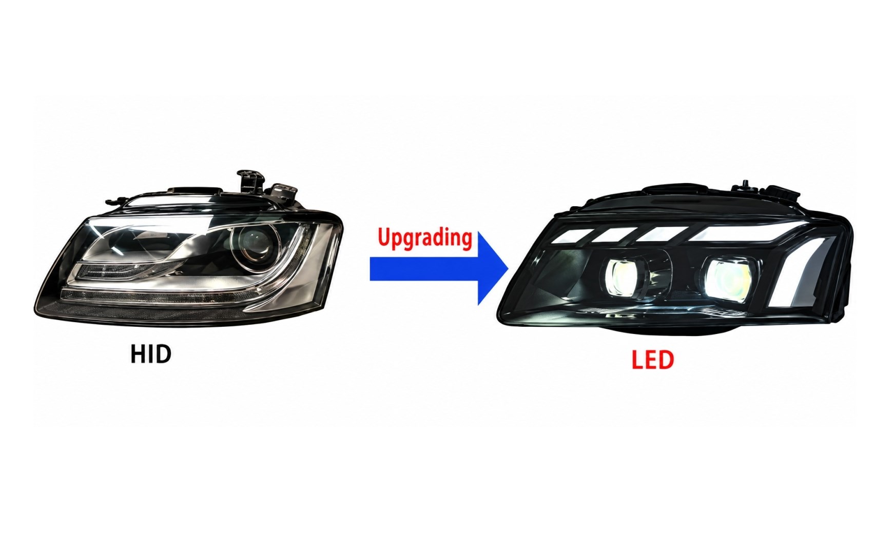 A5 2008-2011 LED FAR (XENON FAR UYUMLU