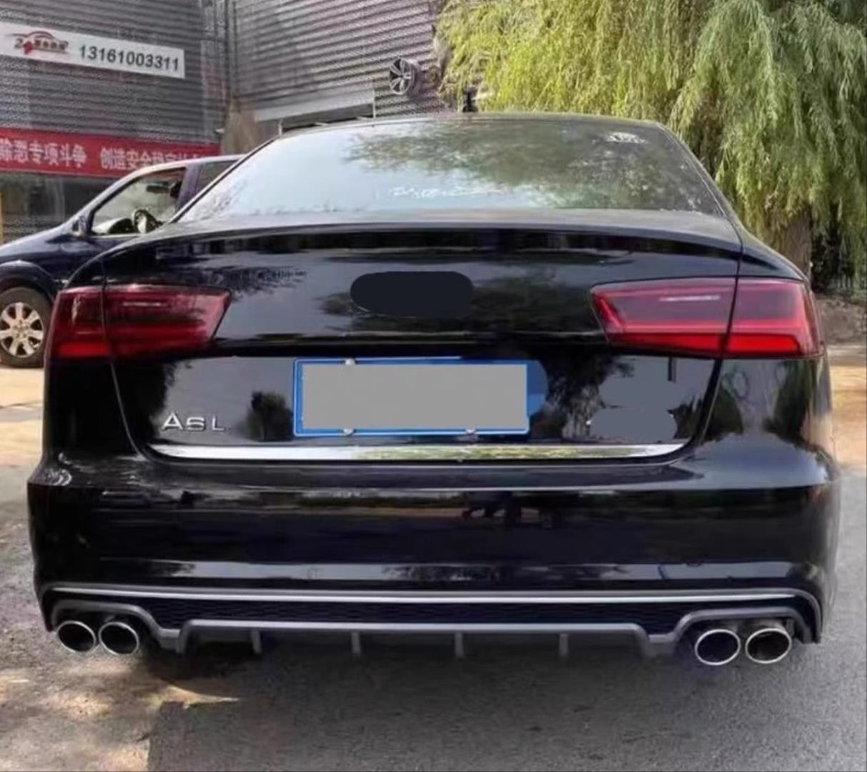 A6 2015-2018 IÇIN UYUMLU S6 DIFÜZÖR - (STANDART TAMPON IÇIN) 