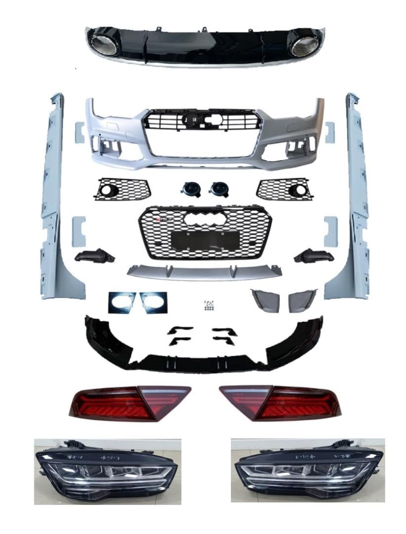 A7 2011-2014 İÇİN 2015+ RS7 FACELIFT BODY KIT 