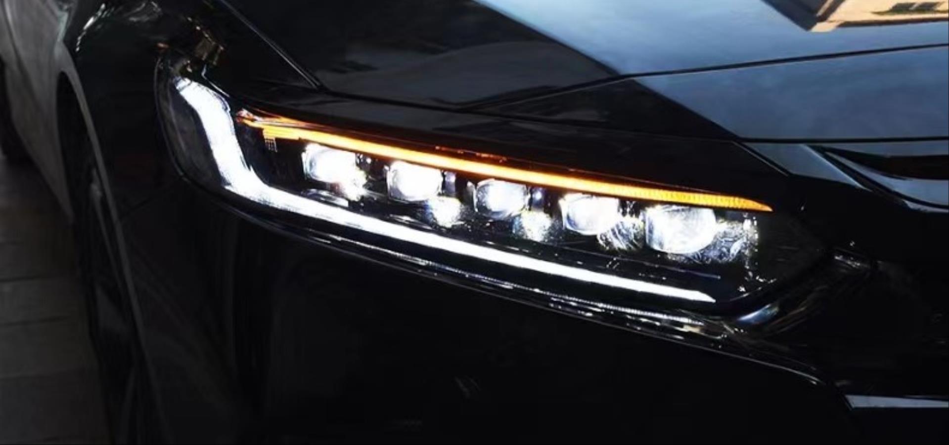 ACCORD 2020+ IÇIN UYUMLU  5 LENS LED FAR 