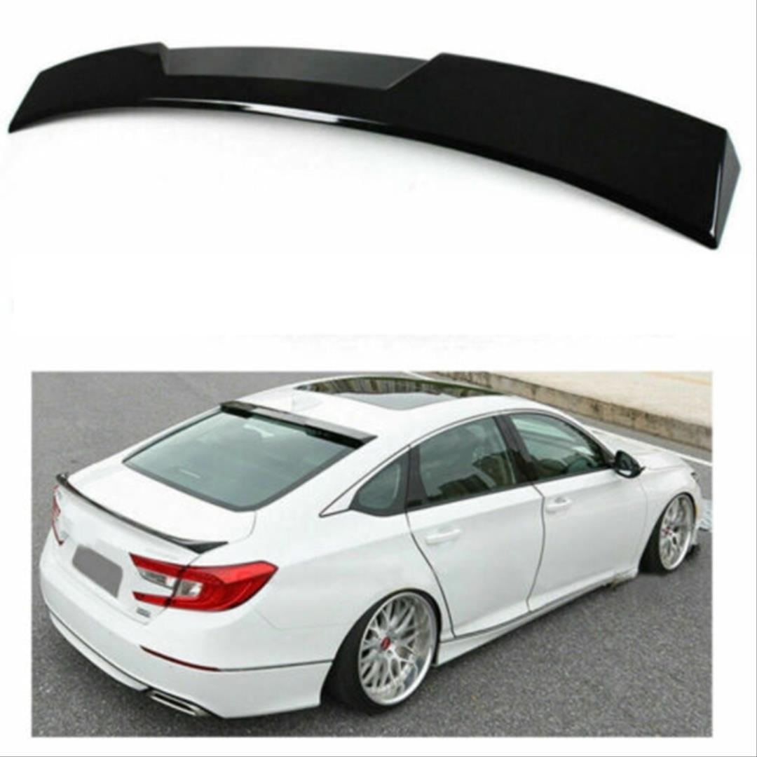 ACCORD 2020+ IÇIN UYUMLU  CAM ÜSTÜ SPOILER  -   - PIANO BLACK (PARLAK SIYAH) 