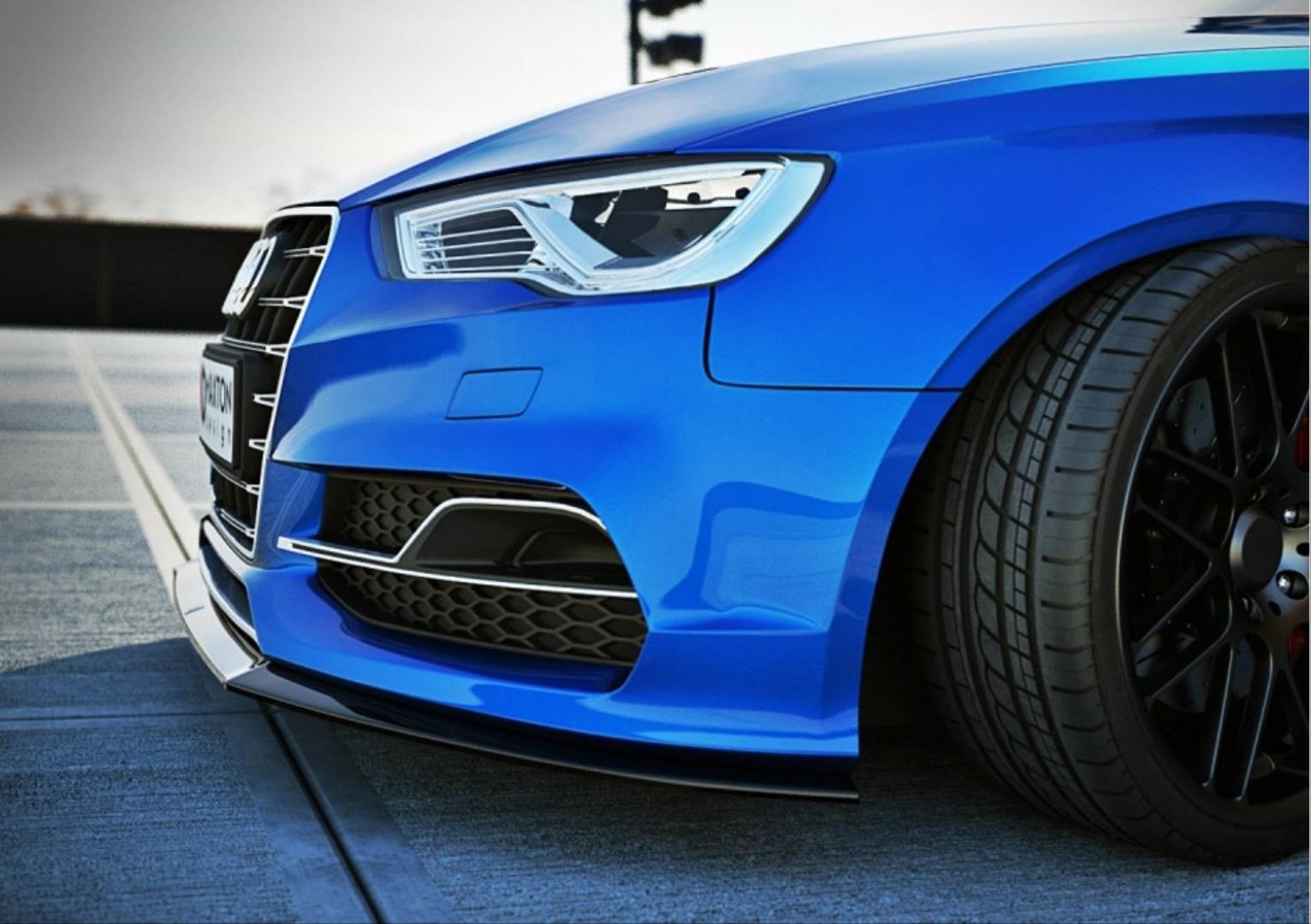 AUDI A3 2013-2016 UYUMLU S3 ÖN TAMPON PANJUR SETI   (SEDAN) (SIS YUVALI MODEL)