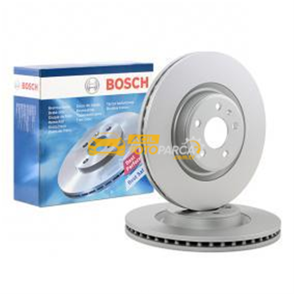 Audi BOSCH 0986479747 | Audi A6 2011-2016 Model Arası Ön Fren Disk Takımı