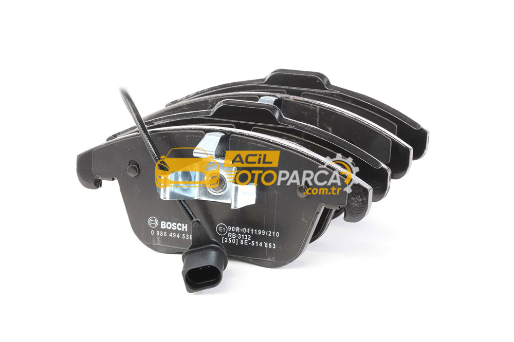 Audi BOSCH 0986494538 | Audi A4 2008-2015 Arası Ön Fren Balatası