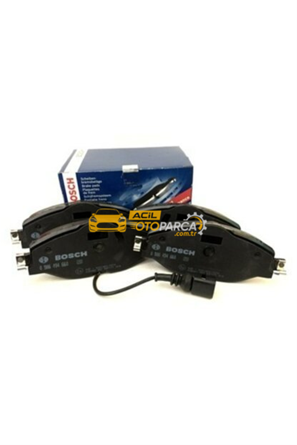 Audi BOSCH 0986494660 | Audi A3 2013 Sonrası Ön Fren Balatası