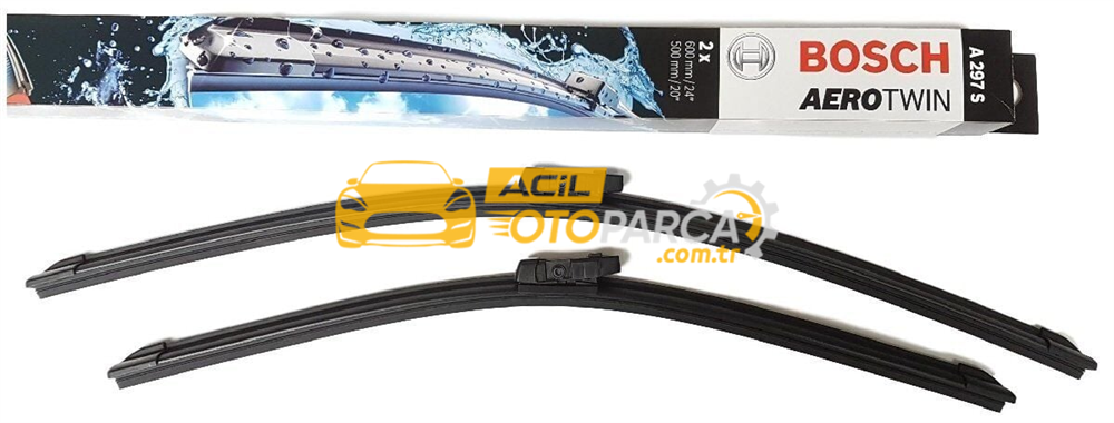Audi BOSCH 3397007297 | Audi A4 2011 Model Sonrası Ön Silecek Takımı