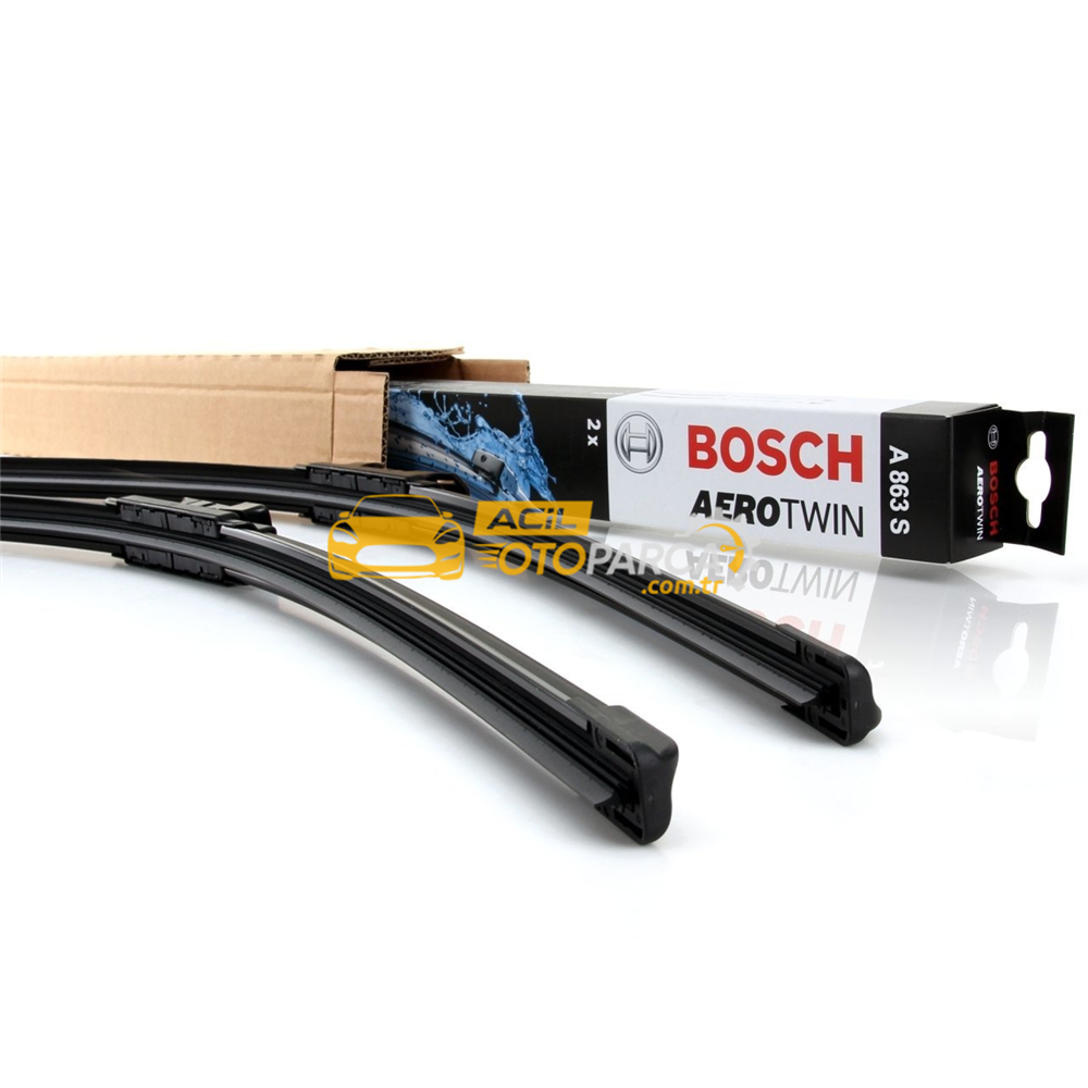 Audi BOSCH 3397007863 | Audi A3 2014 Model Sonrası Ön Silecek Seti Aerotwin Marka