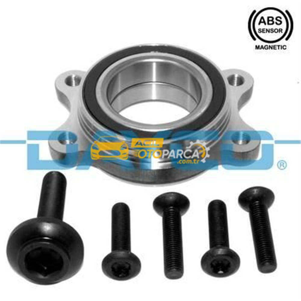 Audi DAYCO KWD1041 | On / Arka Teker Porya Bilyasi A4 A5 A6 A7 A8 (61 / 62X102 / 151X40,5) Aktif Sensör