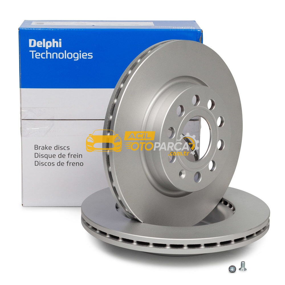 Audi DELPHI BG3832C | Audi A3 Ön Fren Diski 280MM