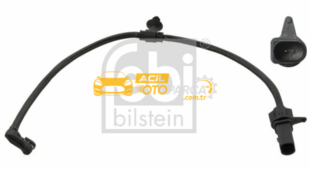 Audi FEBI BILSTEIN 104919 | Arka Balata İkaz Fişi Sensör Kablosu Sağ A4 1.4 TFSI 2.0 TFSI Q7 15-A5 1.4 TFSI 2.0 TFSI 16 -