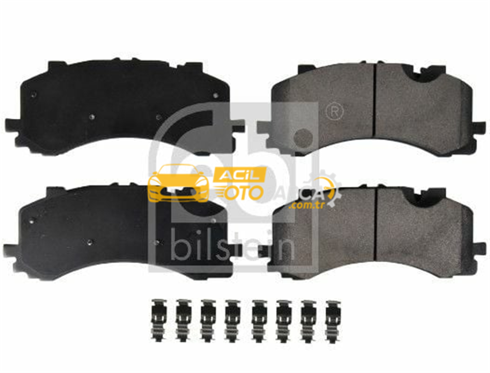 Audi FEBI BILSTEIN 177325 | VW Q7 Q8 A7 Touareg 2015-Fren Balatası Ön 4M0698151ah