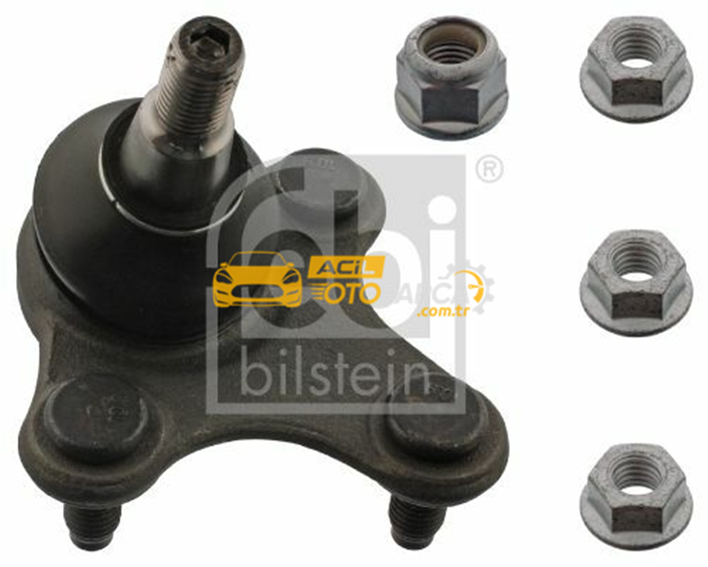 Audi FEBI BILSTEIN 280030 | Alt Rotil Sol Golf VII A3 Octavia 13-Leon 13-16 Caddy 16-Ibiza T-Roc Q2 A1 18 -