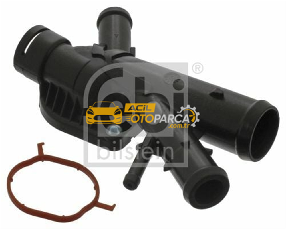 Audi FEBI BILSTEIN 45889 | Su Flansi (Contalı Musursuz) Caddy III Golf VI Jetta Passat /