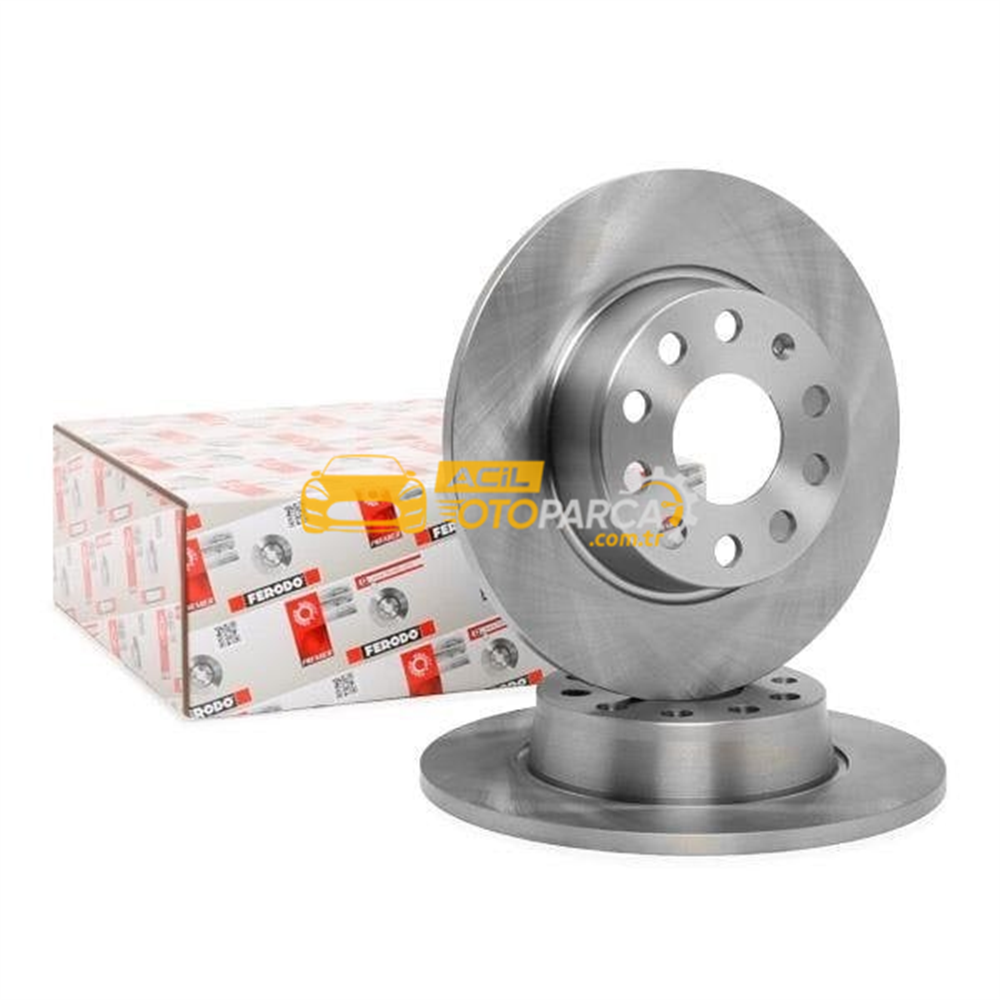 Audi FERODO DDF1895 | Audi A3 2014-2017 Model Arka Fren Disk Takımı