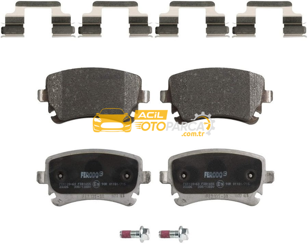 Audi FERODO FDB1655 | Audi A4 2005-2011 Model Arası Arka Fren Balatası