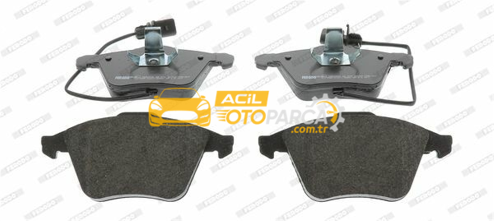 Audi FERODO FDB1827 | Ön Fren Balatası A4 A6 1,8T 1.9 TDI 95-Passat 1,8T 1.9 TDI 95 00 Golf IV 1.9 TDI Superb 02-Fişli