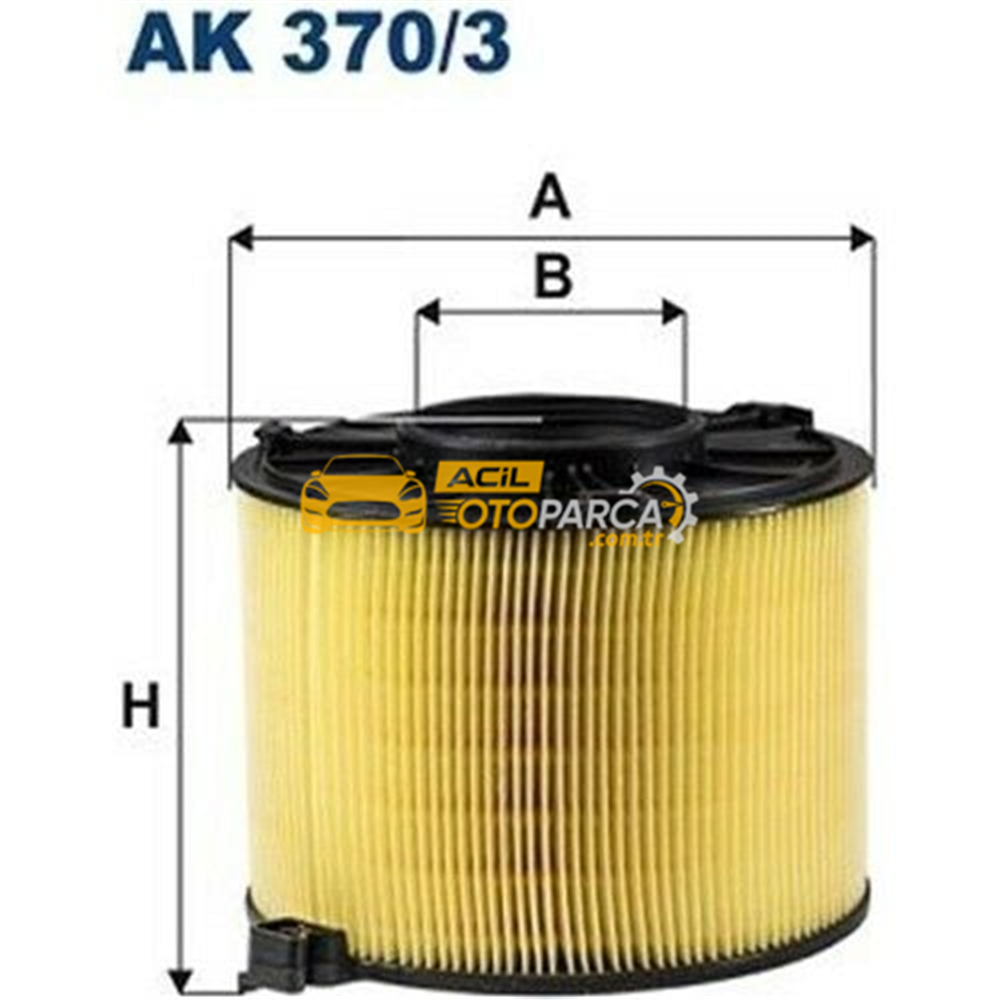 Audi FILTRON AK370-3 | Audi A5 45 TFSI Benzinli Motor Hava Filtresi