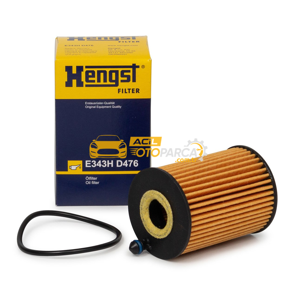 Audi HENGST E343HD476 | Audi A5 2020 Model Sonrası 40 TDI (204BG) Yağ Filtresi