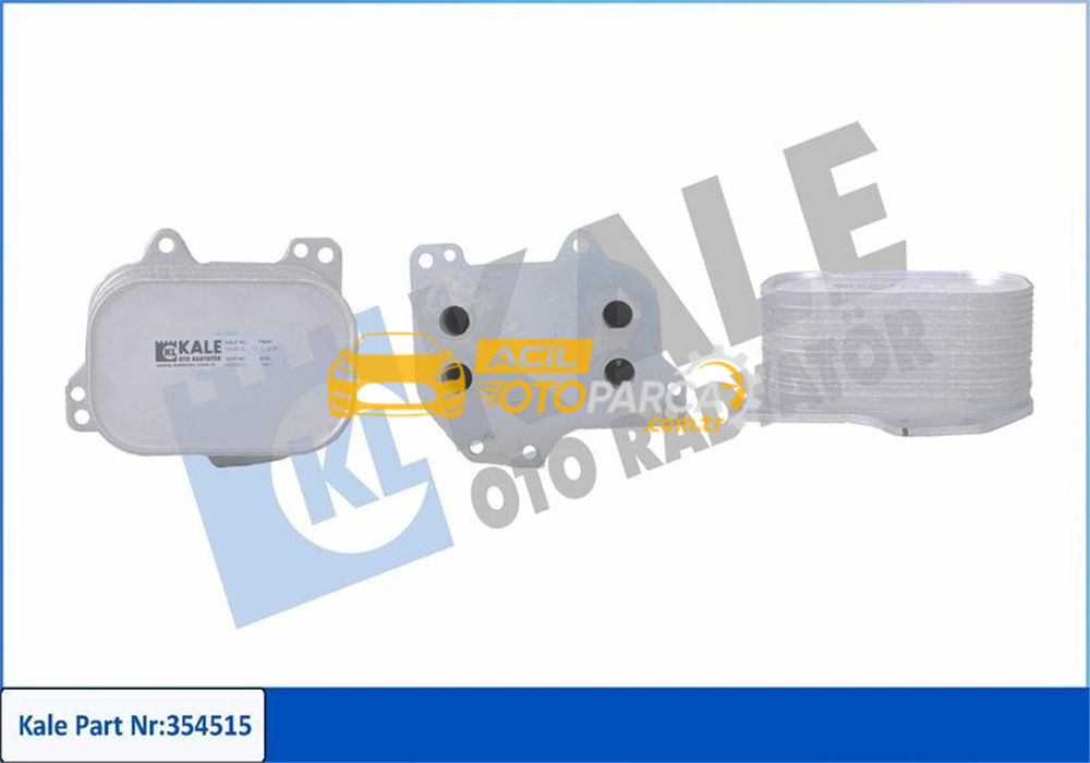 Audi KALE 354515 | Yağ Soğutucu 13-Golf.VII-Passat-Caddy