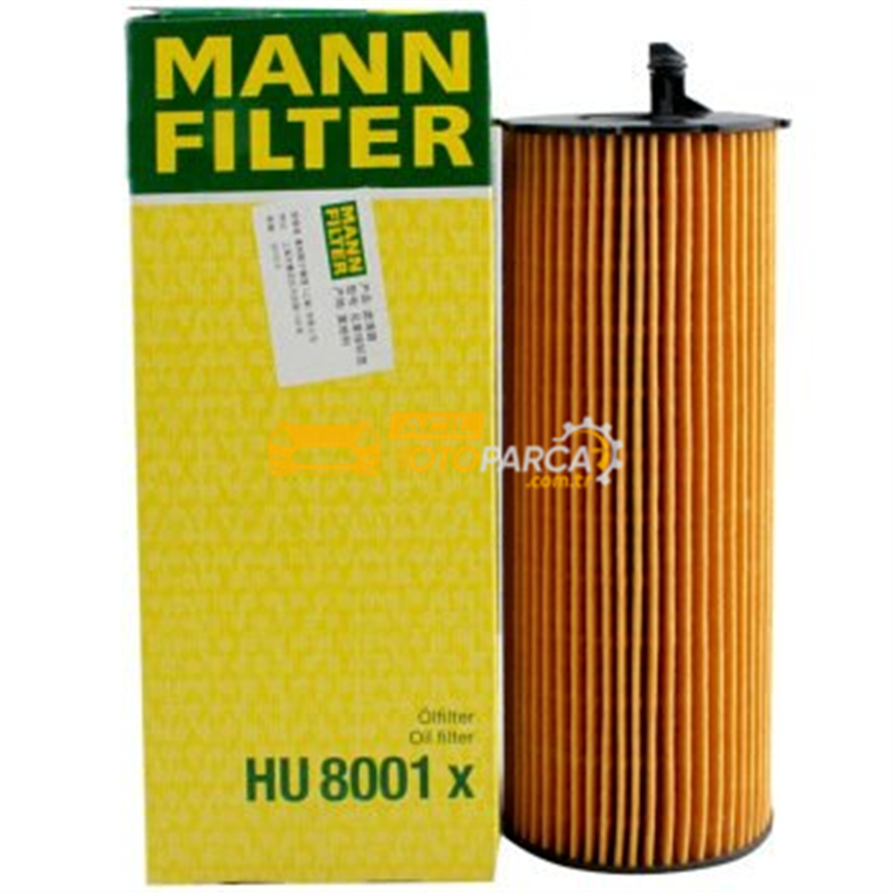 Audi MANN HU8001X | Audi A4 2005-2012 Model Arası 2.7 TDI Yağ Filtresi
