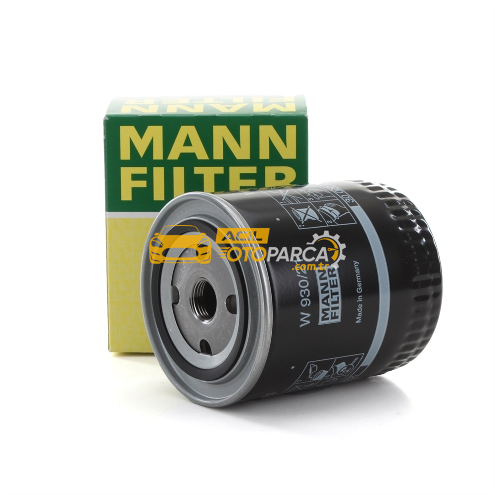 Audi MANN W930-21 | Audi A4 2002-2005 3.0 V6 Yağ Filtresi