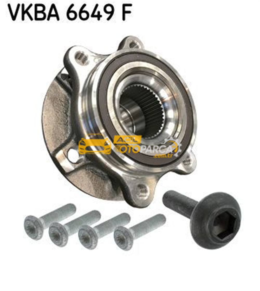 Audi SKF VKBA6649F | Teker Rulmanı Ön 08-Aı.A4-A5-A6-Q5