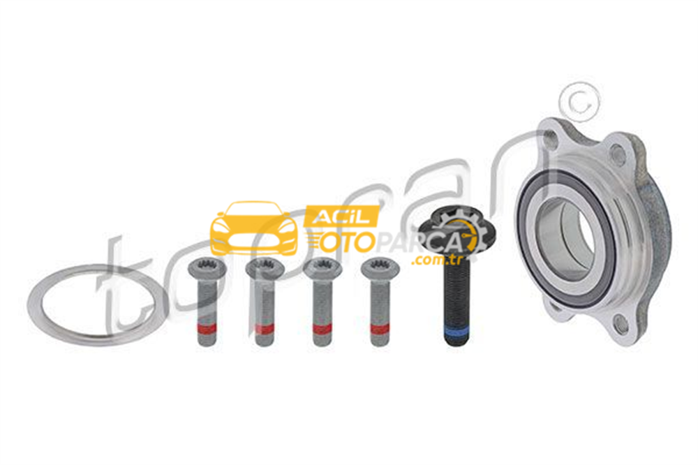 Audi TOPRAN 111886 | On / 4 Ceker Arka Porya Rulmanı-92 (Audi A6 05-11 A8 04-10)