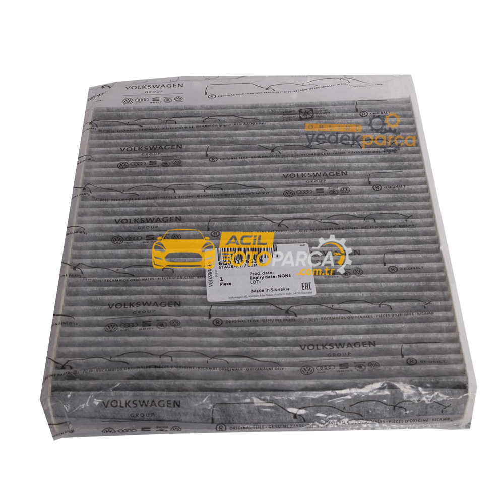 Audi VAG / ORJINAL 6Q0819653B | Audi A1 Aktif Karbonlu Polen Filtresi