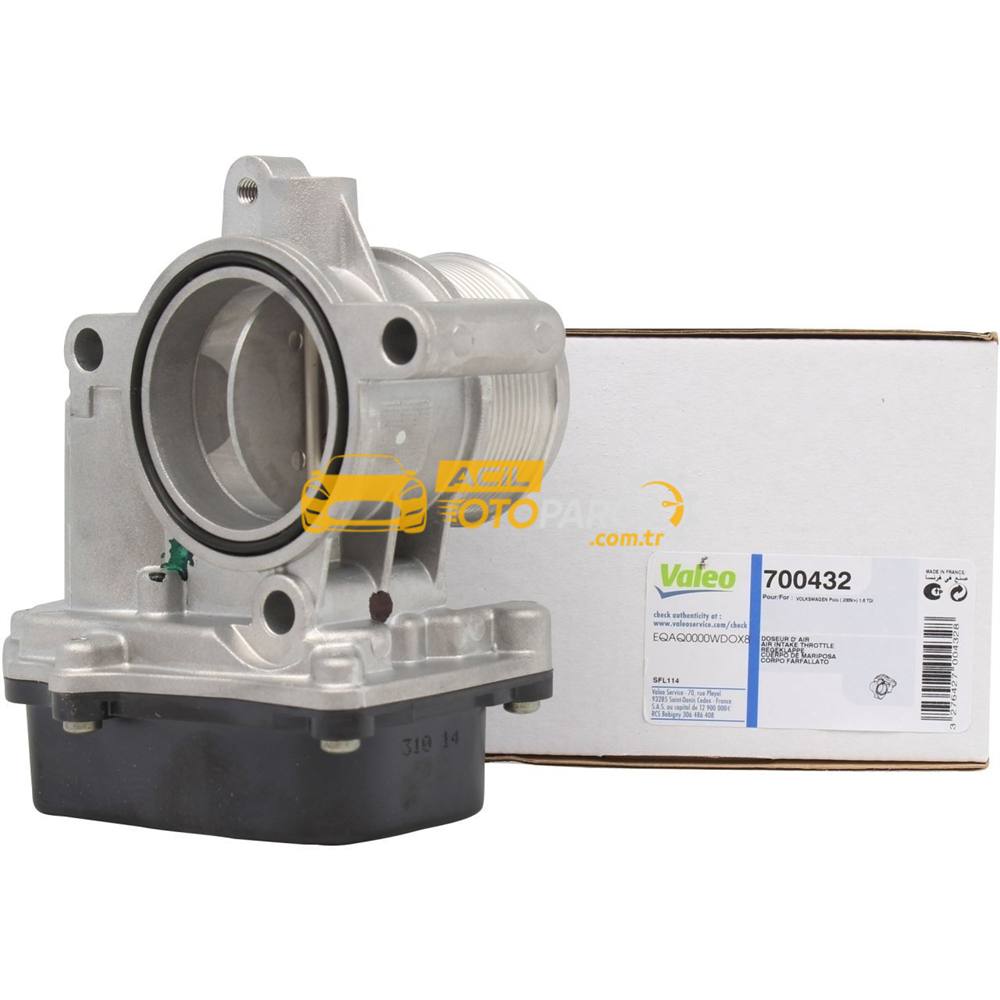 Audi VALEO 700432 | Audi A3 2009-2013 1.6 TDI CAY Motor Boğaz Kelebeği