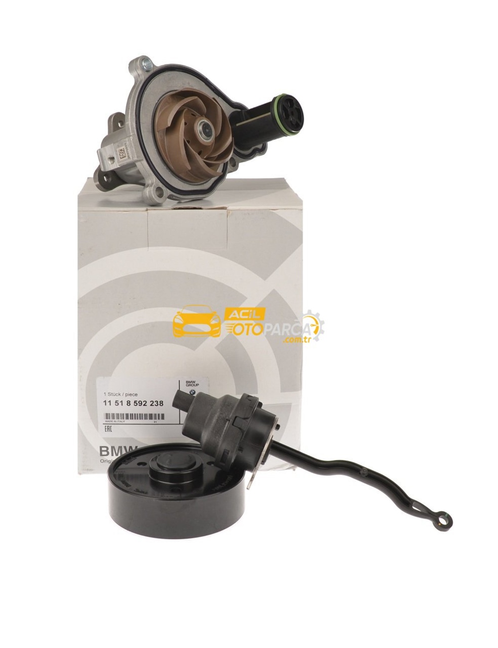 Bmw F30 Kasa 318d B37-B47 Motor Devirdaim Su Pompası Orjinal